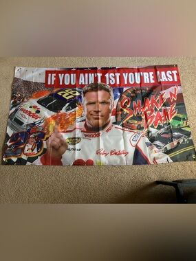Amazon Ricky Bobby 3X5 wall flag four pins on all four corners